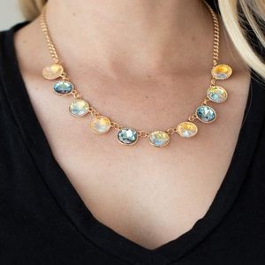 Pastel Iridescent Necklace